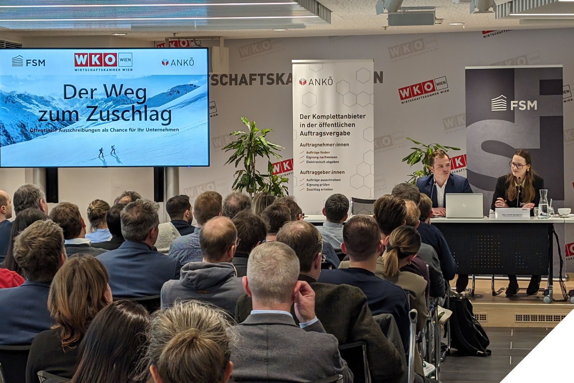 Öffentliche Ausschreibungen als Chance für Ihr Unternehmen – Nachbericht zur Veranstaltung der Wirtschaftskammer Wien mit ANKÖ und FSM-Rechtsanwälten